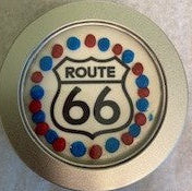 Route 66 Dog Cookie in gift packaging