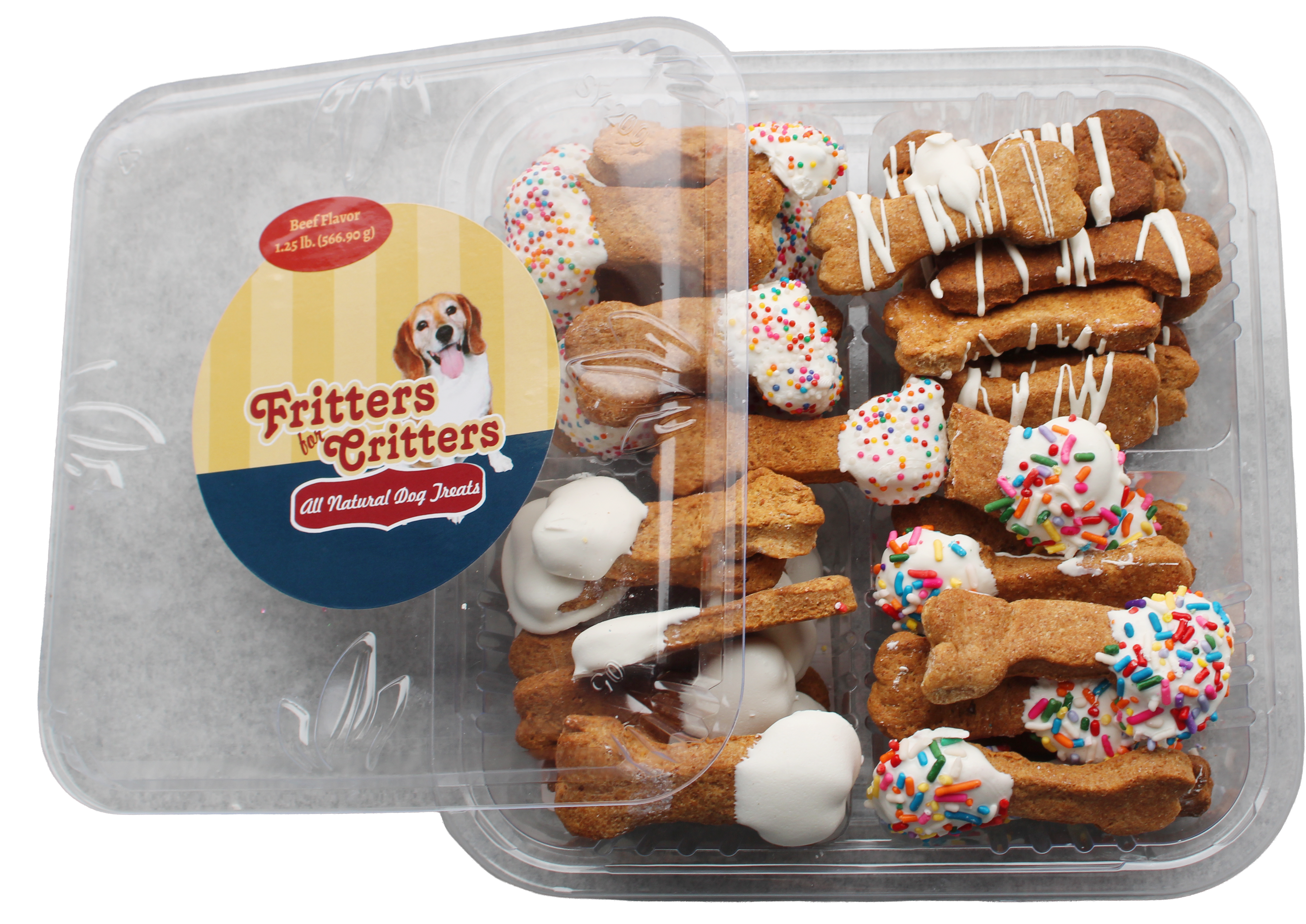 Fritter for Critters Divided Containers-1.0 lbs container