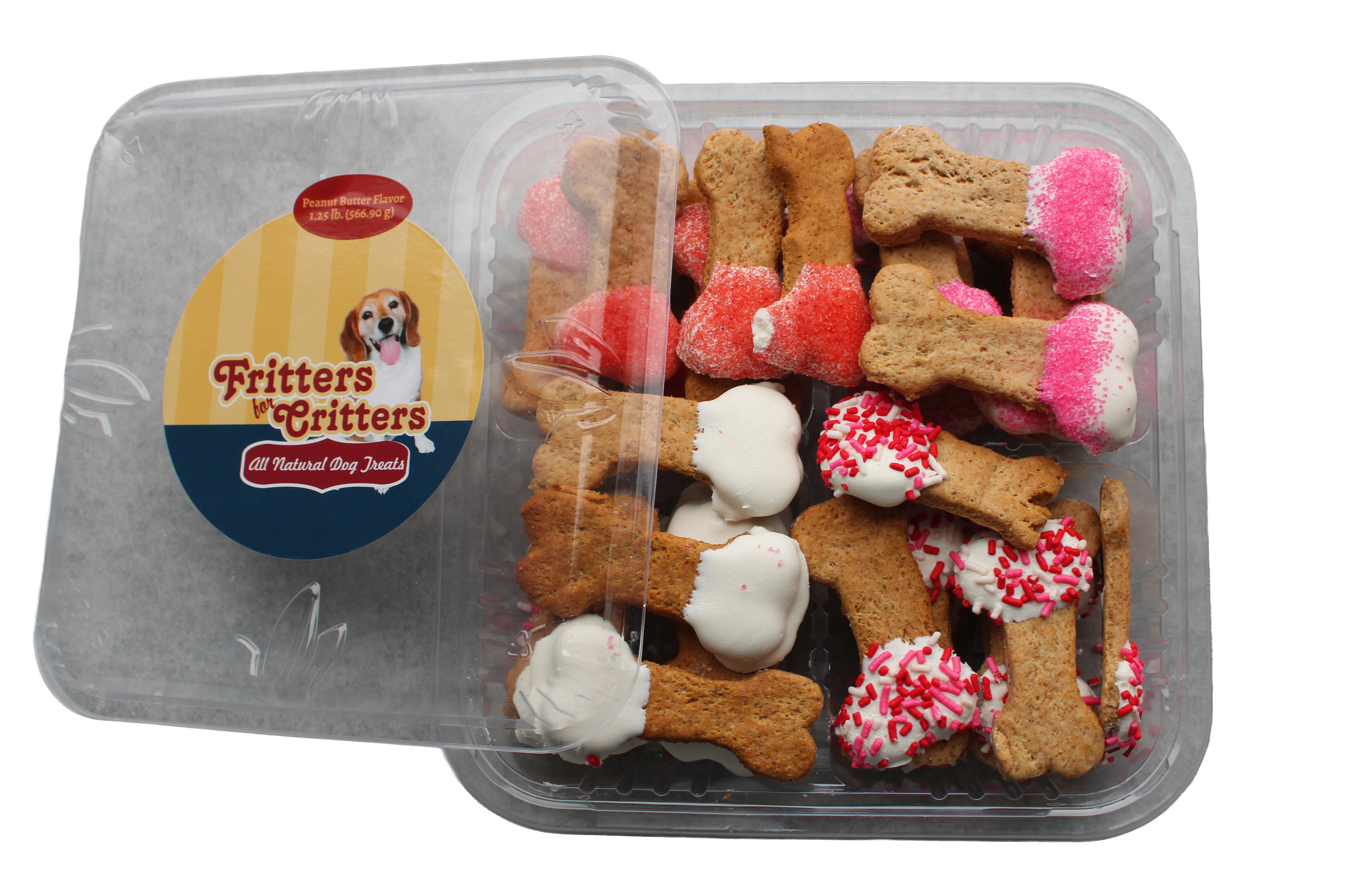 Fritter for Critters Divided Containers-1.25 lbs container